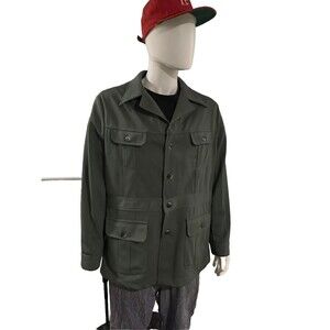 Lee Corduroy Blazer Jacket Mens L/XL Leisure Suit Sport Coat Disco Vintage USA